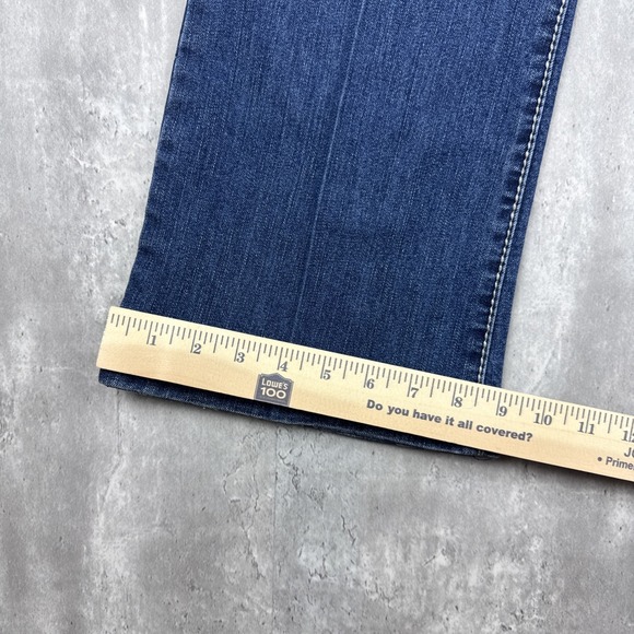 Bandolino Jeans Women 12 Rhinestone Pockets High Rise Boot Cut Tatum 2000s Y2K - Picture 9 of 12